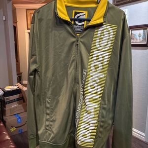 Ecko Unlimited Olive and Yellow Jacket